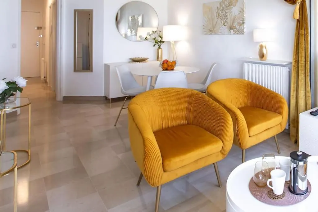C4 - 1 Bdr Facing Sea & Beach - Parking, Tennis & Wifi Cannes