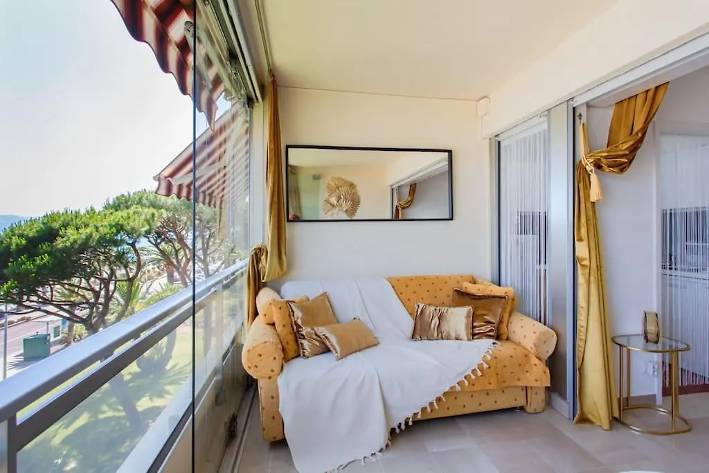C4 - 1 Bdr Facing Sea & Beach - Parking, Tennis & Wifi Cannes Appartement