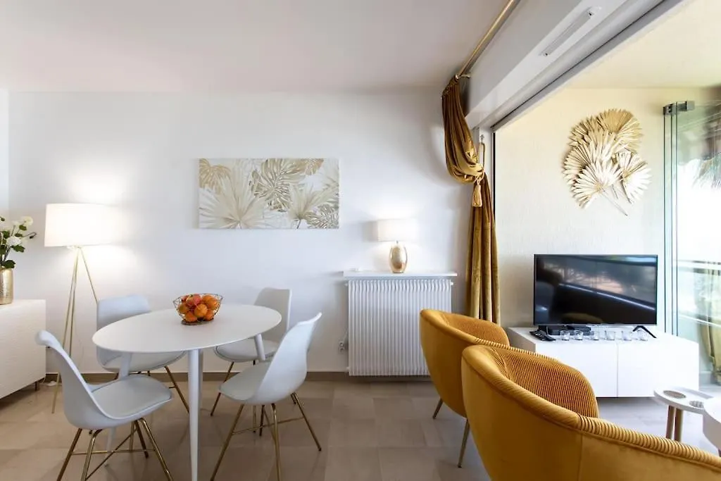 C4 - 1 Bdr Facing Sea & Beach - Parking, Tennis & Wifi Cannes Frankrijk