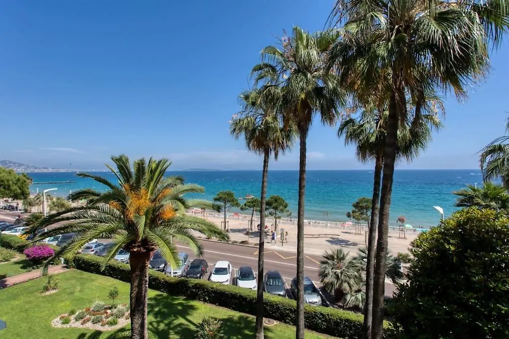 C4 - 1 Bdr Facing Sea & Beach - Parking, Tennis & Wifi Cannes Appartement